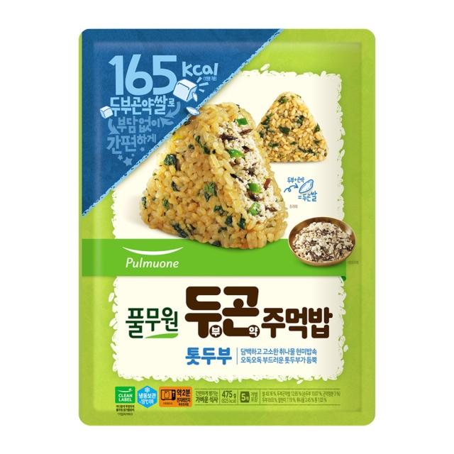 <b>풀무원</b> 두곤 주먹밥 톳두부  475g  1개