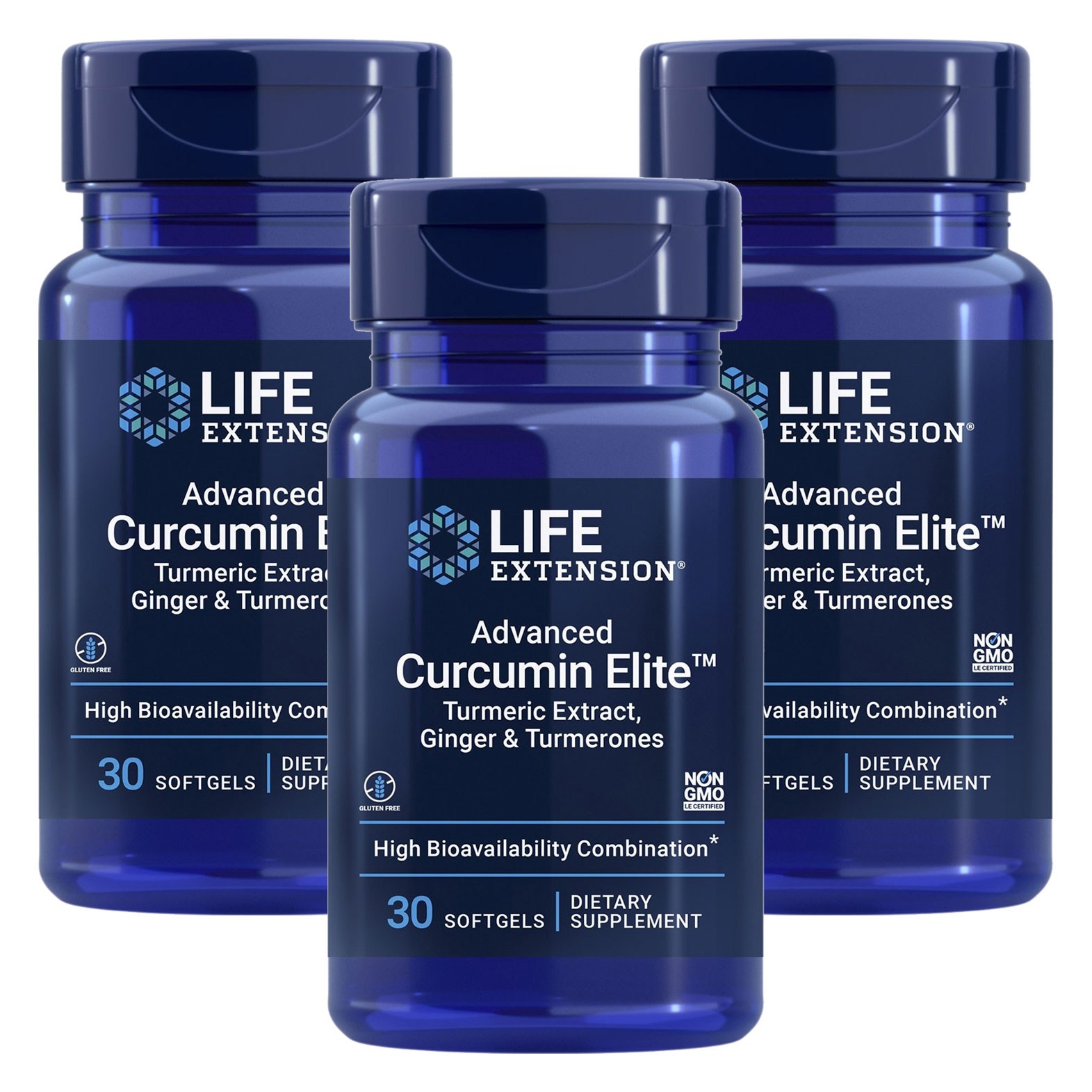 라이프익스텐션 <b>어드밴스드 커큐민 엘리트</b> 소프트젤  3개  30정