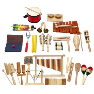 유치원 원목악기 협동 연주놀이 26종세트 리듬악기