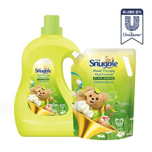 스너글 무드테라피 섬유유연제 비바페스티벌 4L+2.6L
