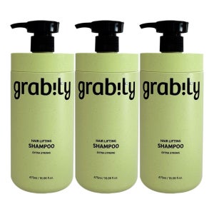 GRABITY 그래비티 헤어 리프팅 탈모완화 샴푸 엑스트라 스트롱 475ml 3개 / 써클