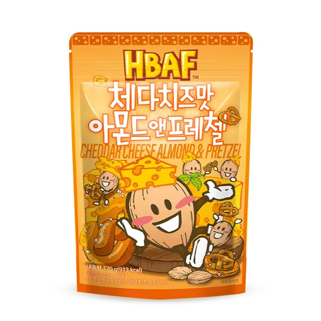 체다치즈맛 아몬드 앤 프레첼 제품 이미지
