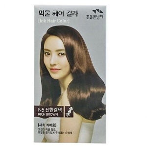 [셀러허브 1]꽃을든남자 먹물헤어칼라 N5(진한갈색)