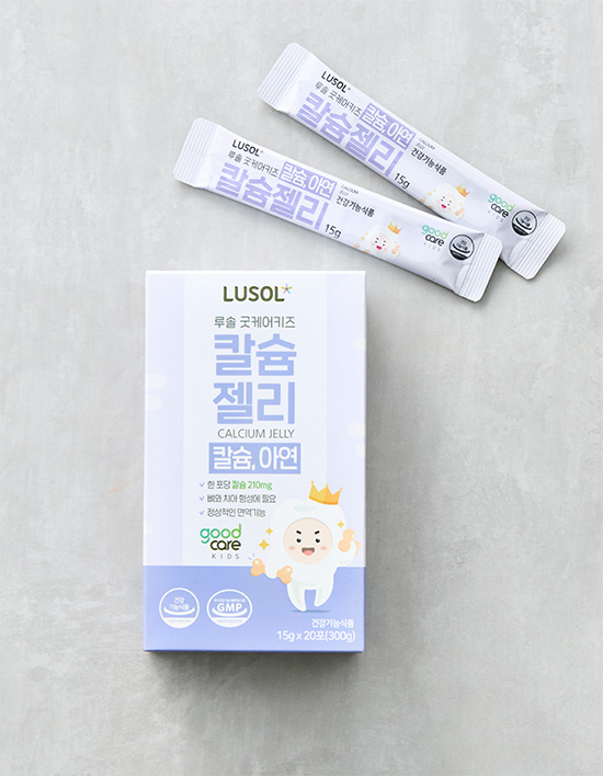 [<b>루솔</b>] 굿케어키즈 <b>칼슘</b>젤리 20포