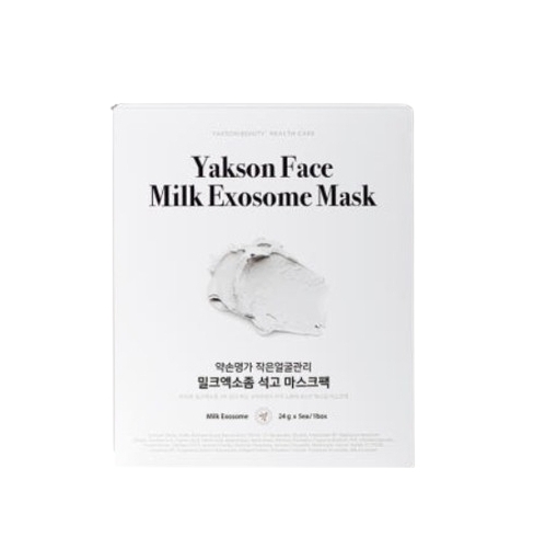 약손명가 작은얼굴관리 밀크엑소좀 석고 마스크팩 5매, 1개