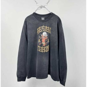 Red Devil L/S Shirt 25AW 빈티지 프린팅 라운드 긴팔 티셔츠 쭉티 [스트릿 편집샵 람스]