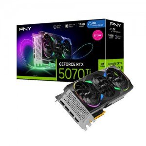 PNY 지포스 RTX 5070 Ti EPIC-X RGB OC D7 16GB Triple Fan STCOM