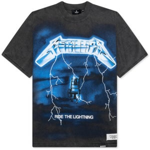 [리프리젠트] 25SS 메탈리카 라이드 더 라이트닝 티셔츠 빈티지그레이 MLM4356 20