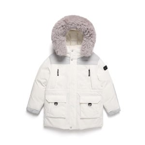 내셔널지오그래픽 키즈 키즈 K244UDW240 어드벤처 오거스틴 덕 다운 점퍼 WHITE