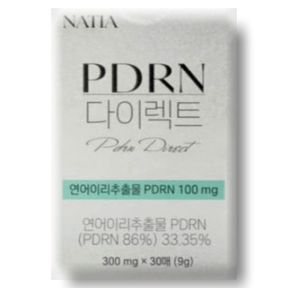 나티아 PDRN 다이렉트 <b>연어이리</b>추출물 300mg x 30매