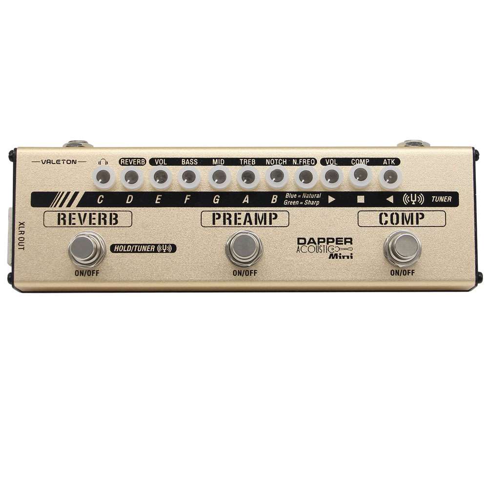 Native Instruments VALETON 베일톤 Dapper Acoustic Mini 어쿠스틱기타 이펙터 페달