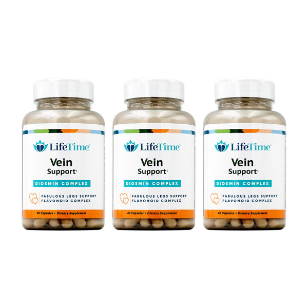 <b>라이프타임</b> Life Time TX2 3개 <b>디오스민</b> <b>베인 서포트</b> <b>컴플렉스</b> 500 mg 60 캡슐