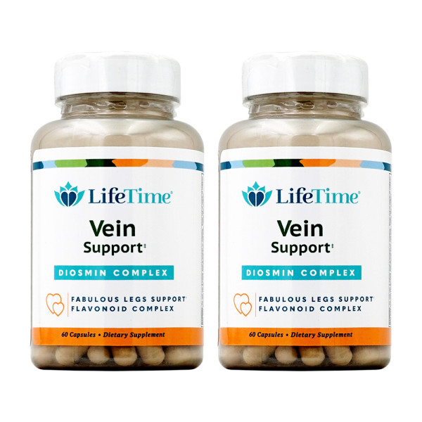 <b>라이프타임</b> Life Time TX1 2개 <b>디오스민</b> <b>베인 서포트</b> <b>컴플렉스</b> 500 mg 60 캡슐