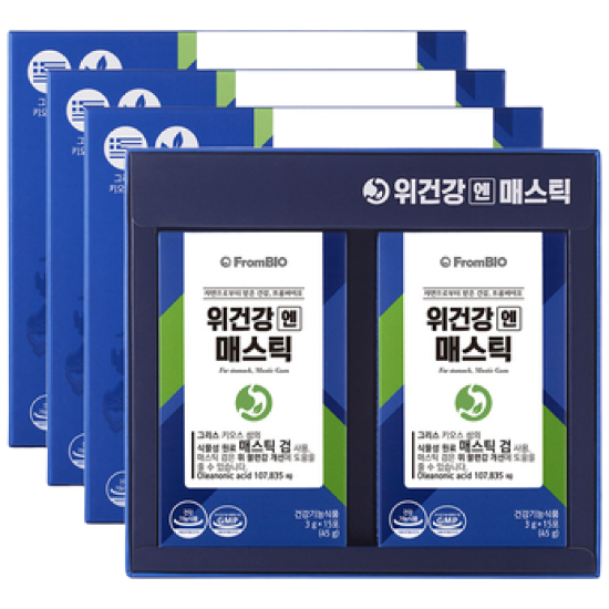 [프롬바이오] 위건강엔 매스틱  90g  8개