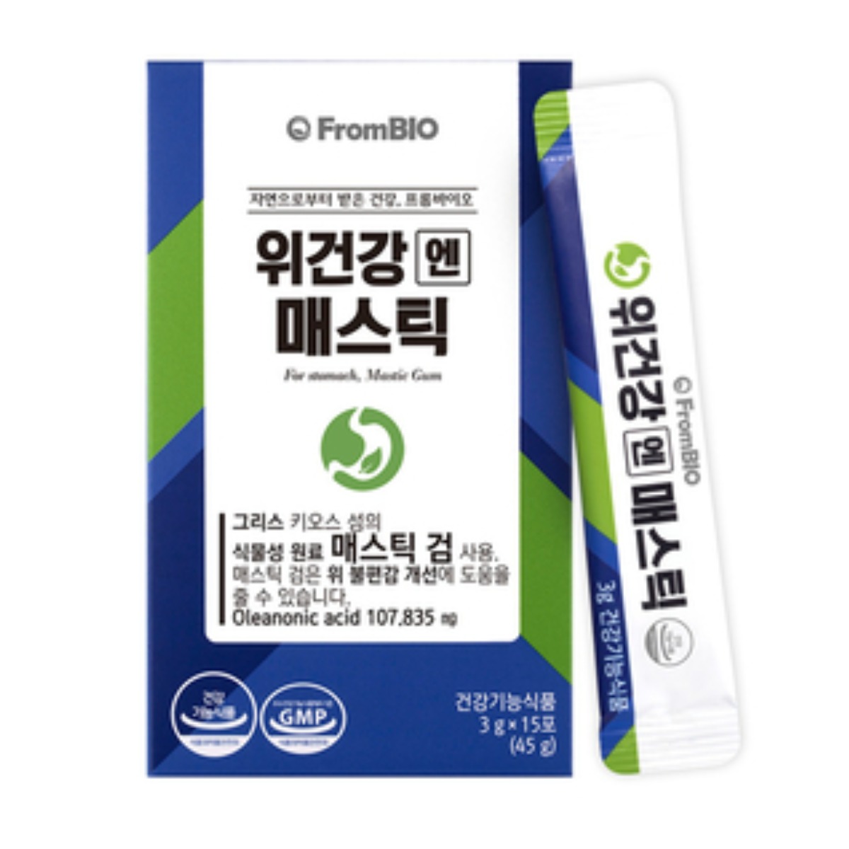 [프롬바이오] 위건강엔 매스틱  90g  1개