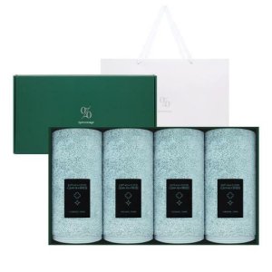 [송월타월] 블랙라벨 타올 4P 선물세트