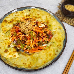 [팔공산얼큰이] 새콤달콤한 매콤비빔만두 (2인분), 팔공산얼큰이