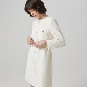 [나이스클랍] 트위드 벨티드 원피스 N231MWO209 5008253815