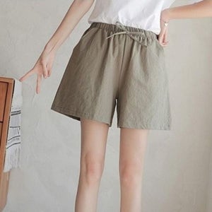 [모노무드] 모노무드 여성 베이직 바닷가 3부 반바지 올데이 여름 쿨 핫팬