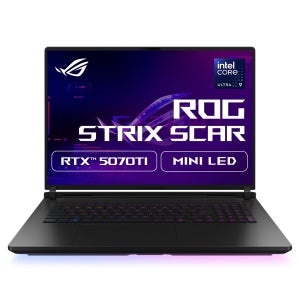 에이수스 2025 ROG 스트릭스 스카 18 코어Ultra9 지포스 RTX 5070 Ti Off Black 2TB 32GB WIN11 Home G835LR-SA116W