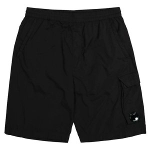 CP컴퍼니 (명품) CP 25SS 렌즈 와펜 버뮤다 카고팬츠 블랙 18CMBE041A 005904G 999_46794604