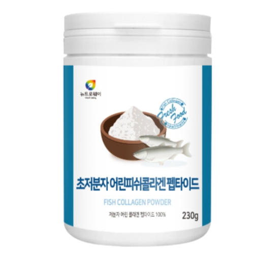 인도산 순수 저분자 어린 <b>피쉬 콜라겐 230g</b> 1통