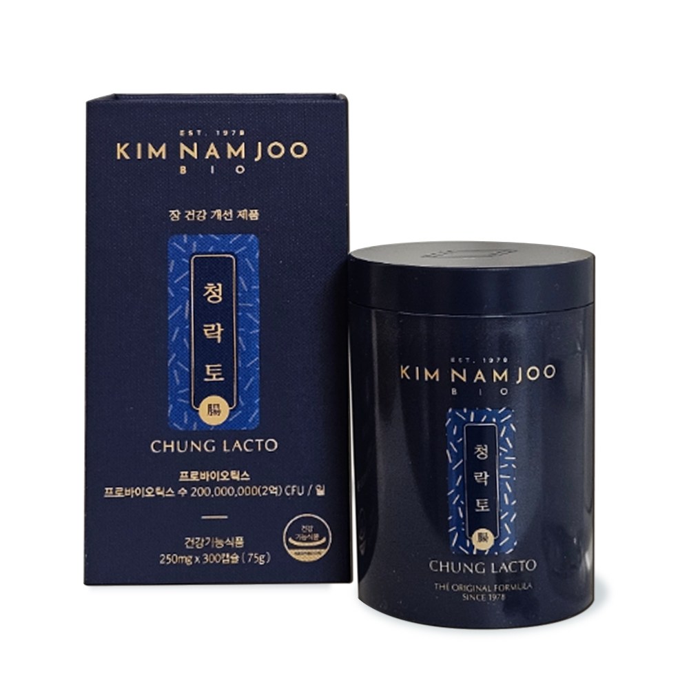 <b>김남주</b> 청락토 250mg x 300캡슐, 1개