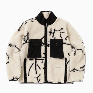 Daijiro OHARA map key boa jacket