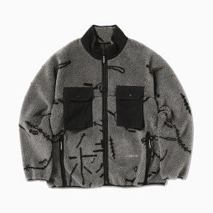 Daijiro OHARA map key boa jacket