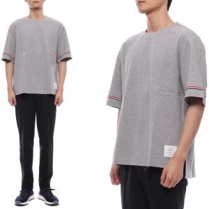 [롯데백화점] 톰브라운 25SS 남성 럭비 반팔티셔츠 (MJS282A J0199 055 25S) LE1219758078