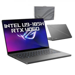 ASUS ROG 제피러스 G16 | RTX4060 외장그래픽 장착 | 울트라9·32GB·1TB 탑재 고성능 설계·디자인 노트북