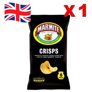 1개 6개입 25g마마이트 감자칩, Marmite Potato Crisps