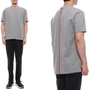 [롯데백화점] 톰브라운 25SS 남성 센터백 RWB 스트라이프 반팔티셔츠 (MJS056A 00050 055 25S) LE1219759338
