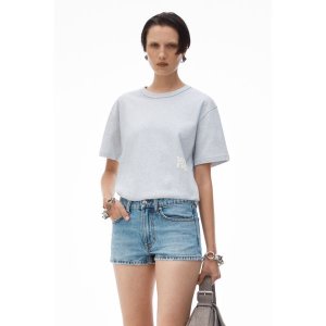 알렉산더왕 반팔 티셔츠 4CC3221357050 LIGHT HEATHER GREY 여성