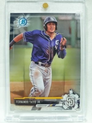 2017 Bowman Chrome 페르난도 타티스 주니어 MLB 야구 카드