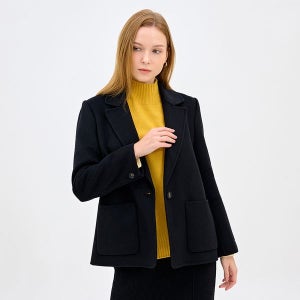 [S쏠레지아] 에스쏠레지아 원버튼 싱글 핸드메이드 자켓 SONAZHJ500