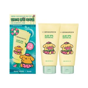 브링그린 X 폼폼푸린 알로에 수딩젤 300ml