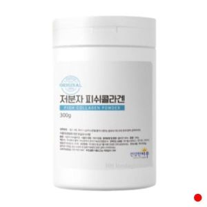 하프클럽/기타<b>더리얼</b> 저분자 피쉬 <b>콜라겐</b> 피부 건강 분말타입 300g