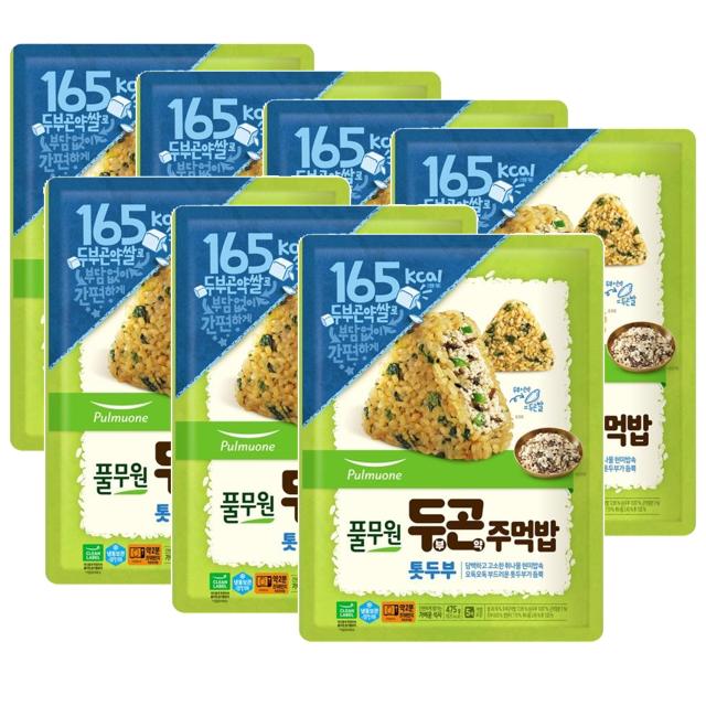 <b>풀무원</b> 두곤 주먹밥 톳두부  475g  7개