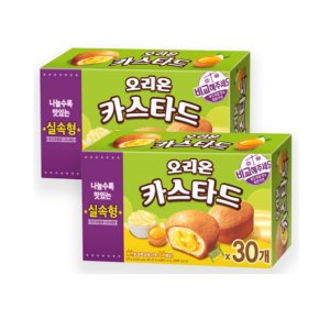 오리온 오리온 카스타드 30개입x2개