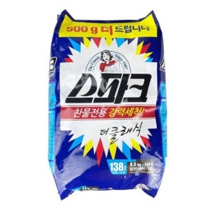 스파크 세탁 세제 세탁기 표백 빨래 가루형 9kg