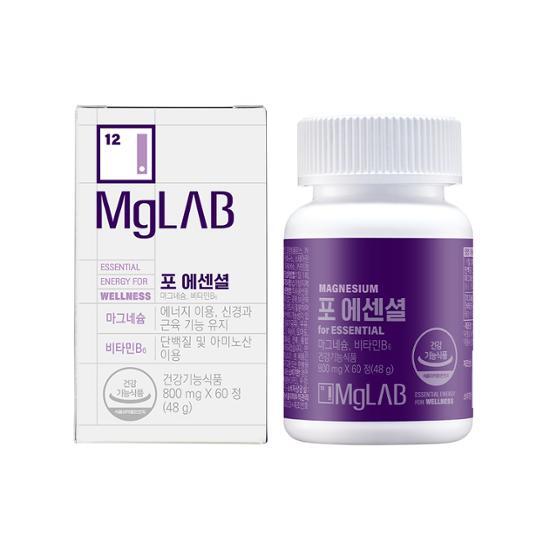 마그랩 포 에센셜 60정 마그네슘 (60일분)