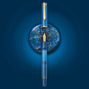 [한정판] 펠리칸 만년필 M200 골든 라피스