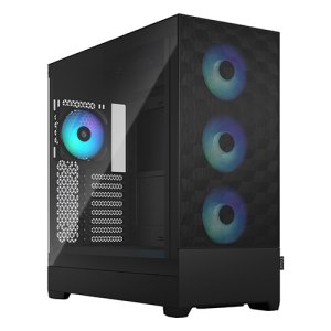 프렉탈디자인 [서린공식] Fractal Design Pop XL Air RGB Clear 강화유리 블랙