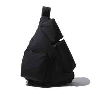 [커스텀멜로우][CUSTOMELLOW]Black Nylon Sling Bag(CRBAX25513BKX)