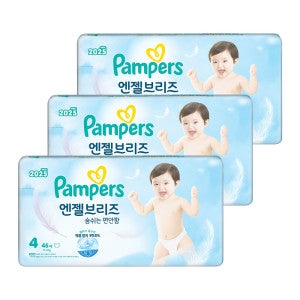 팸퍼스 팸퍼스 2025 엔젤브리즈 썸머 팬티형 기저귀 4단계 138매