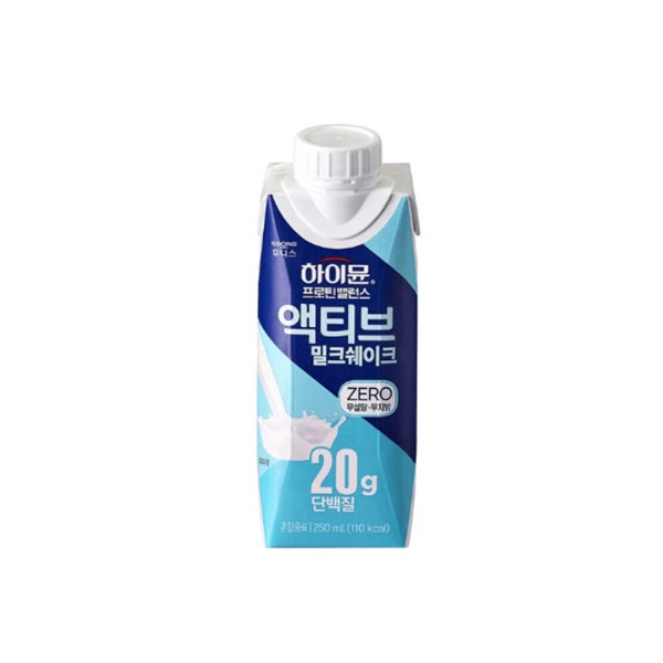 하이뮨 프로틴 밸런스 액티브 밀크쉐이크맛 제로