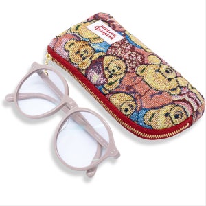 휴대용 소프트 슬림 안경 선글라스 키링 파우치 케이스, 퍼펙틀리 노멀