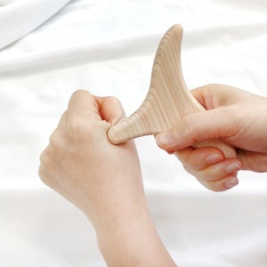 나무살림 편백 원목 괄사 사각턱 이중턱 마사지, 나무살림공방협동조합