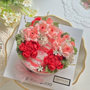 강동 천호 잠실 미사 하남 앙금플라워 떡케이크 , 미미포유